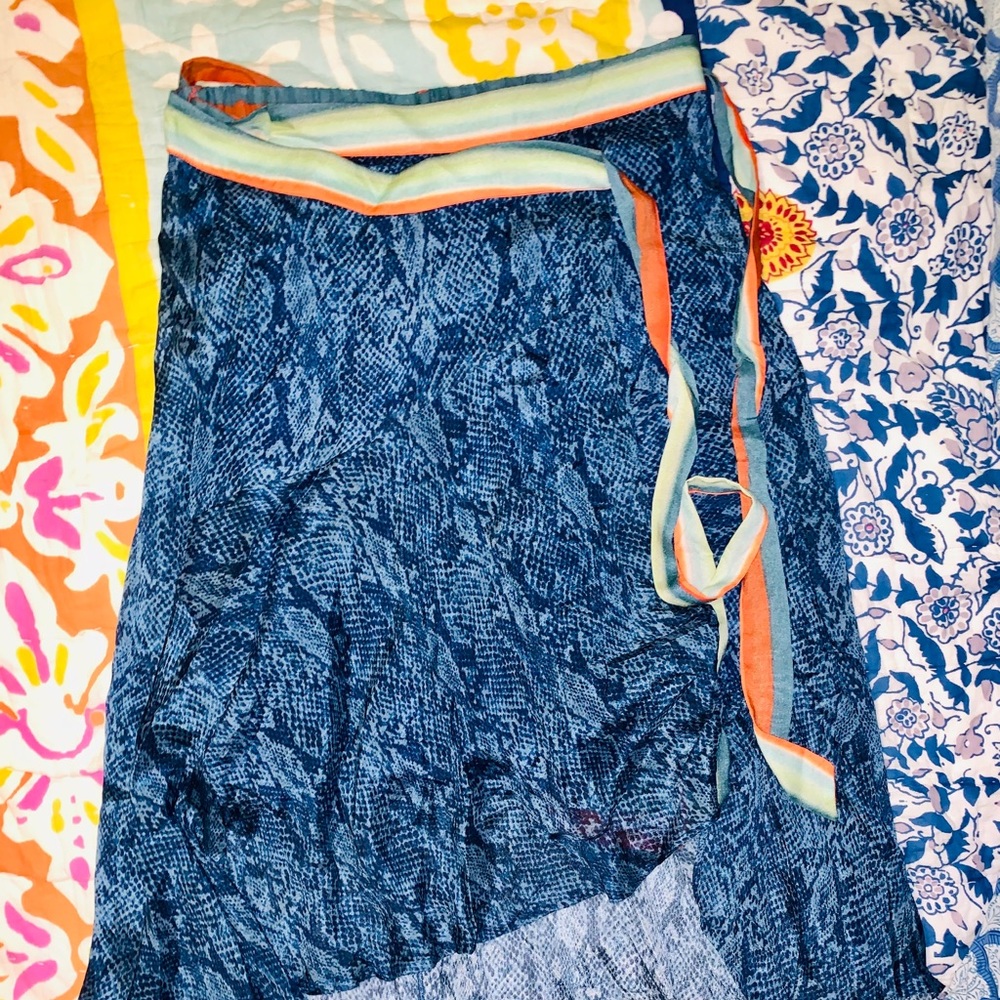 Anthropologie Wrap Skirt